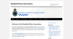 Desktop Screenshot of disabledpolice.info
